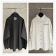 Chrome Hearts Classic Logo Cross Print Casual Versatile Long Sleeve Shirt