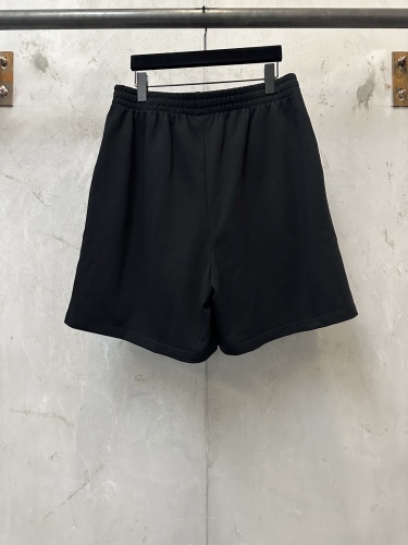 Balenciaga Classic 3D Embroidered Logo Printed Shorts Couple Casual Versatile Sports Pants