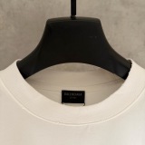 Balenciaga Classic Logo Printed Round Neck T-shirt Couple Casual Versatile Short Sleeve