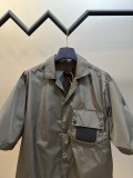 Moncler New Fashion Mesh Pocket Waterproof Quick Drying Short Shirt
