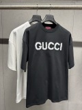 Gucci 26SS Fashion Towel Embroidered Short Sleeve Couple Casual Loose T-shirt