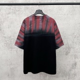 Balenciaga 26SS Fashion Hawaiian Tie Printed Short Sleeve Couple Casual Loose T-shirt
