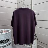 Burberry Fashion Beach Chair Printed Short Sleeve Unisex Casual Loose T-shirt