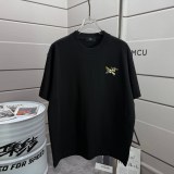 ARC'TERYX 26SS Classic Flower Logo Printed Short Sleeve Couple Casual Versatile T-shirt