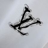 Louis Vuitton 26SS Classic Logo Printed Short Sleeve Couple Casual Versatile T-shirt