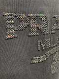 Prada 26SS Classic Logo Printed Short Sleeve Couple Casual Versatile T-shirt