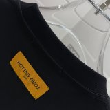 Louis Vuitton 26SS Classic 3D Logo Printed Short Sleeve Couple Casual Versatile T-shirt