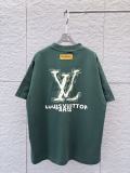 Louis Vuitton 26SS Classic Logo Printed Short Sleeve Couple Casual Versatile T-shirt