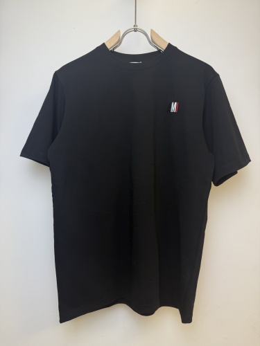 Ami Paris Classic Embroidered Logo Round Neck Short Sleeve Couple Casual Loose T-shirt
