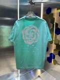Chanel 26SS Classic Camellia Logo Printed Short Sleeve Couple Casual Versatile T-shirt