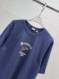 Burberry 26SS Fashion Embroidered Round Neck Short Sleeve Couple's Casual Versatile T-shirt