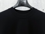 Balenciaga Fashion Aluminum Hot Stamping Logo Printed T-shirt Couple Casual Oversize Short Sleeve