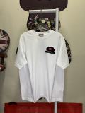Balenciaga Classic Patchwork Embroidered Logo T-shirt Couple Casual Versatile Short Sleeve