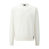 Fendi Classic Full FF Jacquard Round Neck Long Sleeve Knitted Shirt