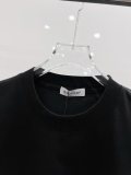 Moncler Classic Logo Printed Round Neck T-shirt Couple Casual Versatile Short Sleeve