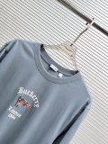Burberry 26SS Fashion Embroidered Round Neck Short Sleeve Couple's Casual Versatile T-shirt