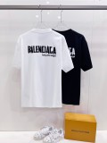 Balenciaga 26SS Classic Logo Printed T-shirt Couple Casual Versatile Short Sleeve