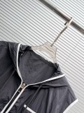 Chanel Fashion Ultra Thin Sunscreen Hooded Zipper Vest Set Women's Casual Shorts