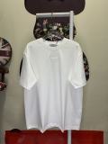 Prada Classic Embroidered Logo T-shirt Couple Casual Versatile Short Sleeve