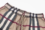 Burberry Classic Checkered Drawstring Shorts Unisex Casual Versatile Shorts