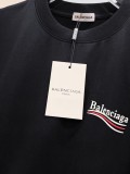 Balenciaga 26SS Classic Foam Logo Printed T-shirt Couple Casual Versatile Short Sleeve