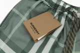 Burberry Classic Checkered Drawstring Shorts Unisex Casual Versatile Shorts