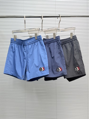 Moncler Classic Embroidered Drawstring Shorts Unisex Casual Versatile Shorts