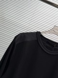 Louis Vuitton 26SS New Unisex Fashion Embroidered Logo Waffle Round Neck Long Sleeve T-shirt