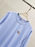 Burberry 26SS Fashion Embroidered Warhorse Round Neck Short Sleeve Couple's Casual Versatile T-shirt