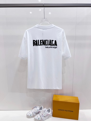 Balenciaga 26SS Classic Logo Printed T-shirt Couple Casual Versatile Short Sleeve