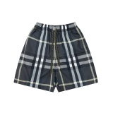 Burberry Classic Checkered Drawstring Shorts Unisex Casual Versatile Shorts
