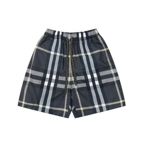 Burberry Classic Checkered Drawstring Shorts Unisex Casual Versatile Shorts