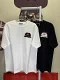Balenciaga Classic Patchwork Embroidered Logo T-shirt Couple Casual Versatile Short Sleeve