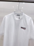 Balenciaga 26SS Classic Foam Logo Printed T-shirt Couple Casual Versatile Short Sleeve