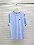 Burberry 26SS Fashion Embroidered Warhorse Round Neck Short Sleeve Couple's Casual Versatile T-shirt