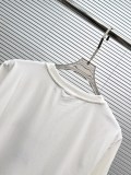 Burberry 26SS Fashion Embroidered Warhorse Round Neck Short Sleeve Couple's Casual Versatile T-shirt