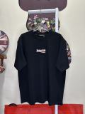 Balenciaga 26SS Classic Embroidered Logo Round Neck T-shirt Couple Casual Versatile Short Sleeve