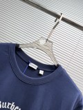 Burberry 26SS Fashion Embroidered Round Neck Short Sleeve Couple's Casual Versatile T-shirt