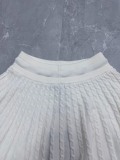 Louis Vuitton 26SS Women's Fashion Drawstring Knitted Casual Short Skirt