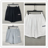 Balenciaga 26SS Classic Embroidered Logo Shorts Unisex Casual Versatile Sports Pants