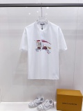 Burberry Fashion War Horse Logo Printed T-shirt Couple Casual Versatile Short Sleeve