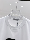 Moncler Classic Logo Printed Round Neck T-shirt Couple Casual Versatile Short Sleeve