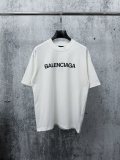 Balenciaga Classic Logo Printed T-shirt Couple Casual Oversize Short Sleeve