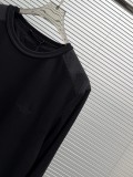 Louis Vuitton 26SS New Unisex Fashion Embroidered Logo Waffle Round Neck Long Sleeve T-shirt