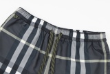 Burberry Classic Checkered Drawstring Shorts Unisex Casual Versatile Shorts