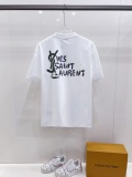 Yves Saint Laurent Fashion Logo Printed T-shirt Couple Casual Versatile Short Sleeve
