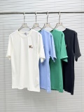 Burberry 26SS Fashion Embroidered Warhorse Round Neck Short Sleeve Couple's Casual Versatile T-shirt