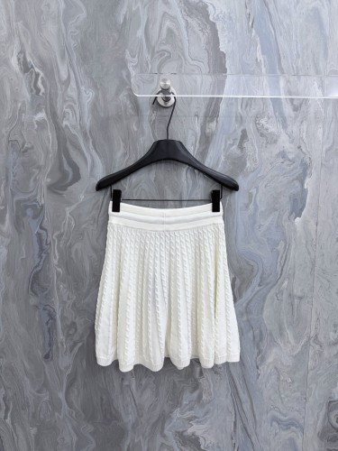 Louis Vuitton 26SS Women's Fashion Drawstring Knitted Casual Short Skirt