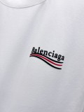 Balenciaga 26SS Classic Foam Logo Printed T-shirt Couple Casual Versatile Short Sleeve