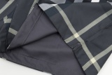 Burberry Classic Checkered Drawstring Shorts Unisex Casual Versatile Shorts